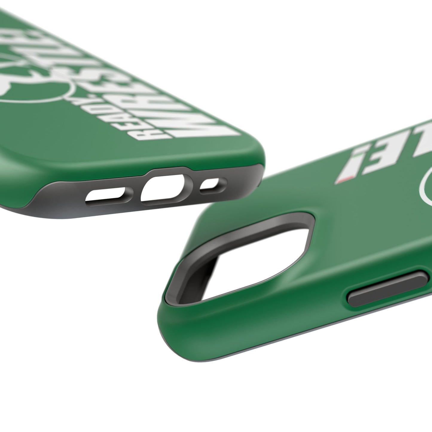 Ready. Wrestle! Green iPhone Magnetic Impact-Resistant Case