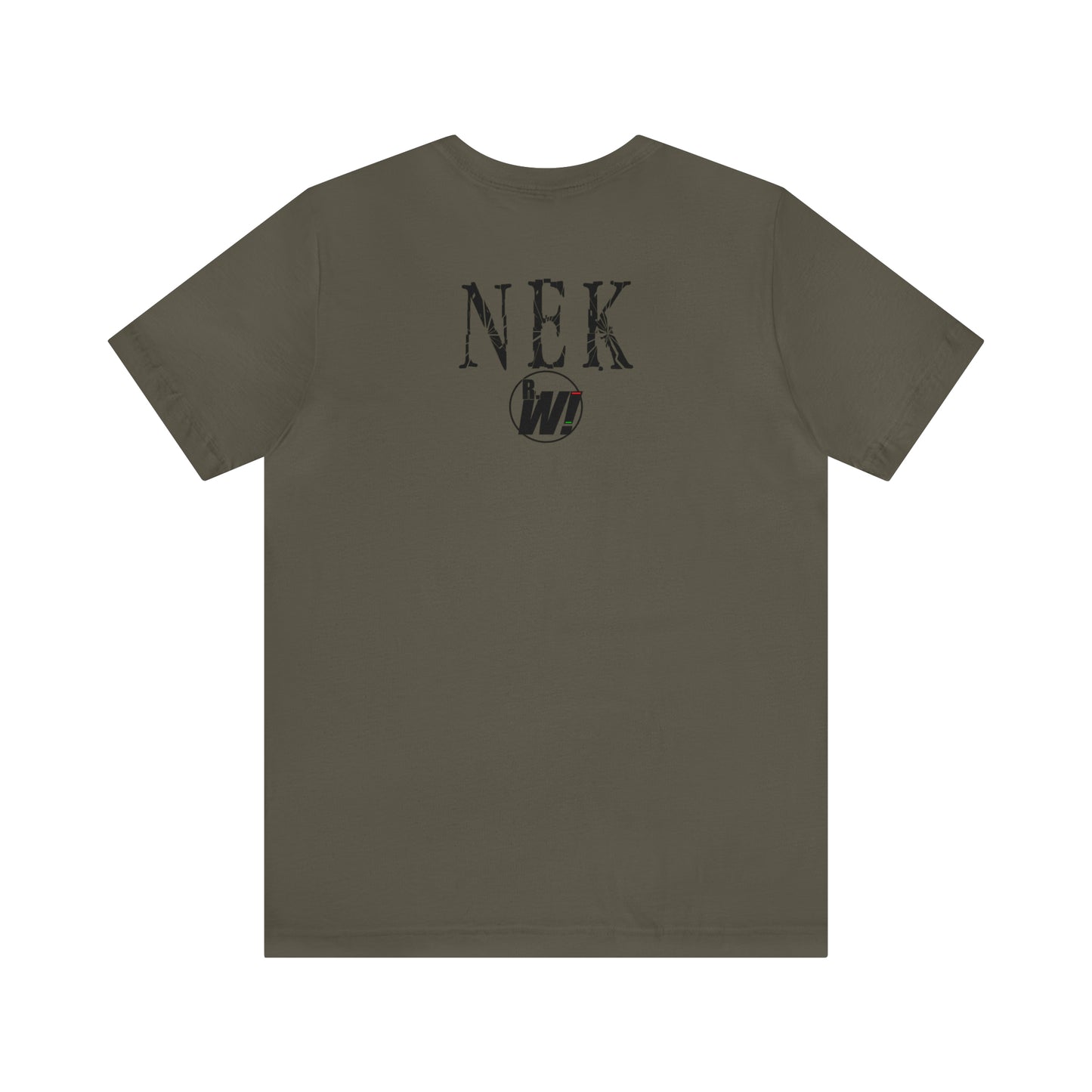 NEK Python Wrestling, Black Logo, Unisex Jersey Short Sleeve Tee