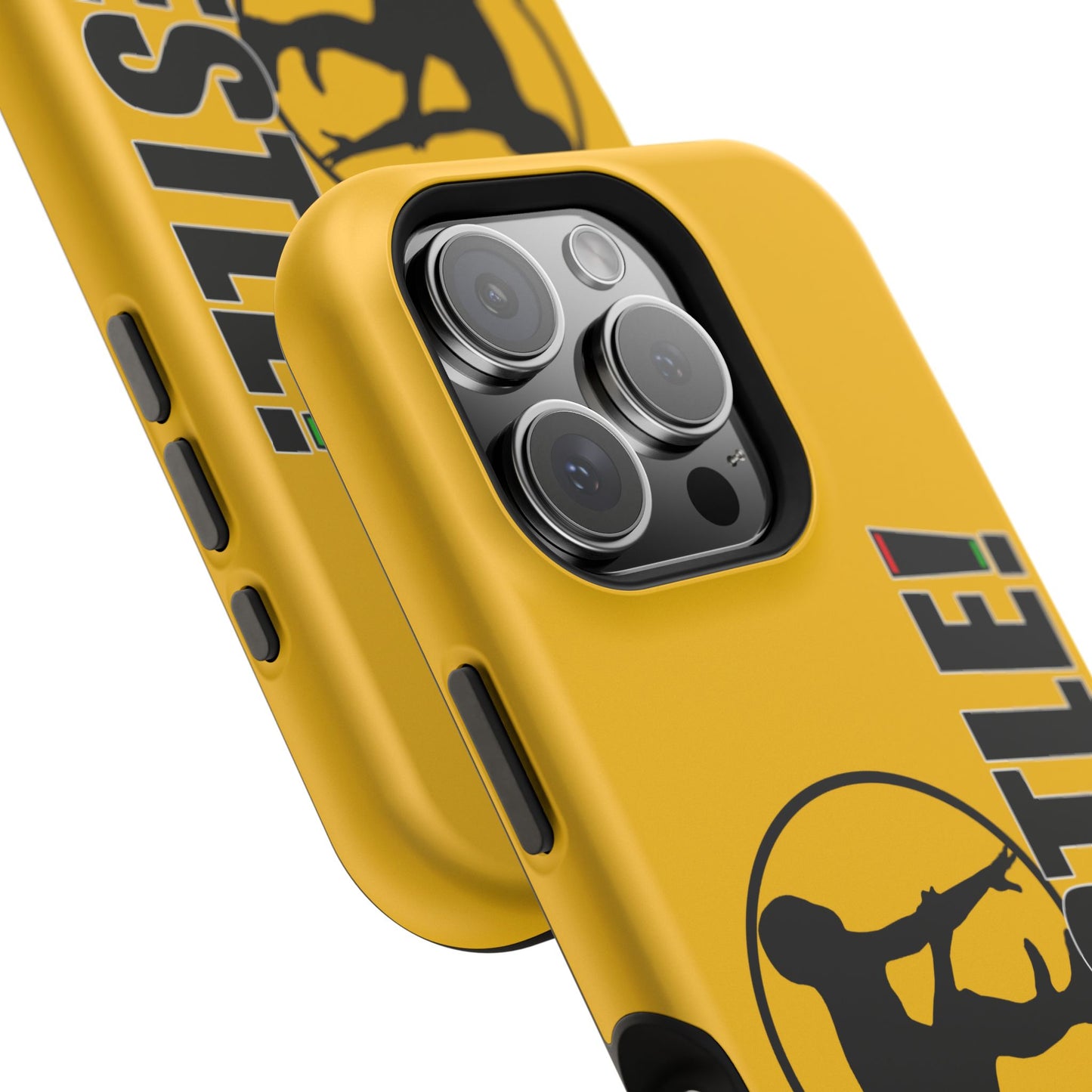 Ready. Wrestle! Yellow iPhone Magnetic Impact-Resistant Case