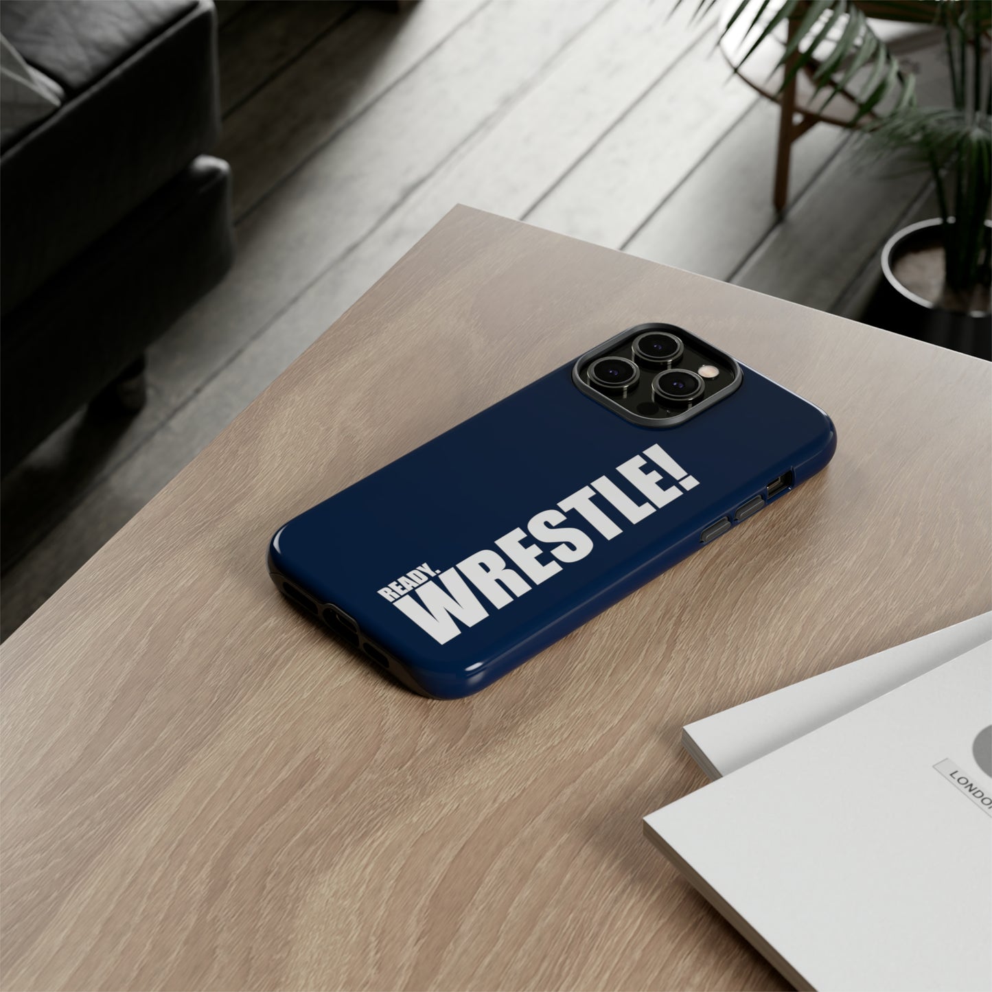 White/Navy Tough Cases