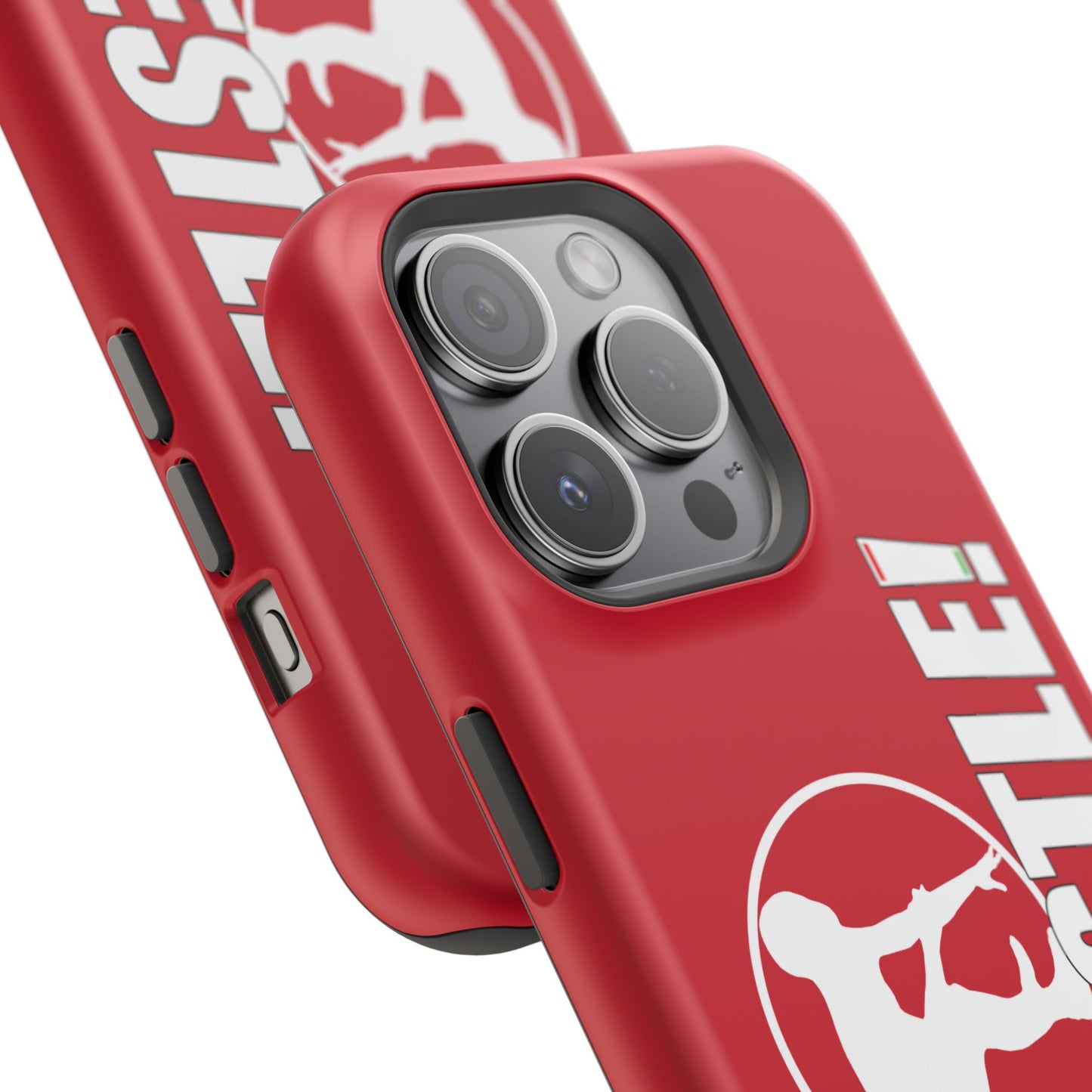 Ready. Wrestle! Red iPhone Magnetic Impact-Resistant Case