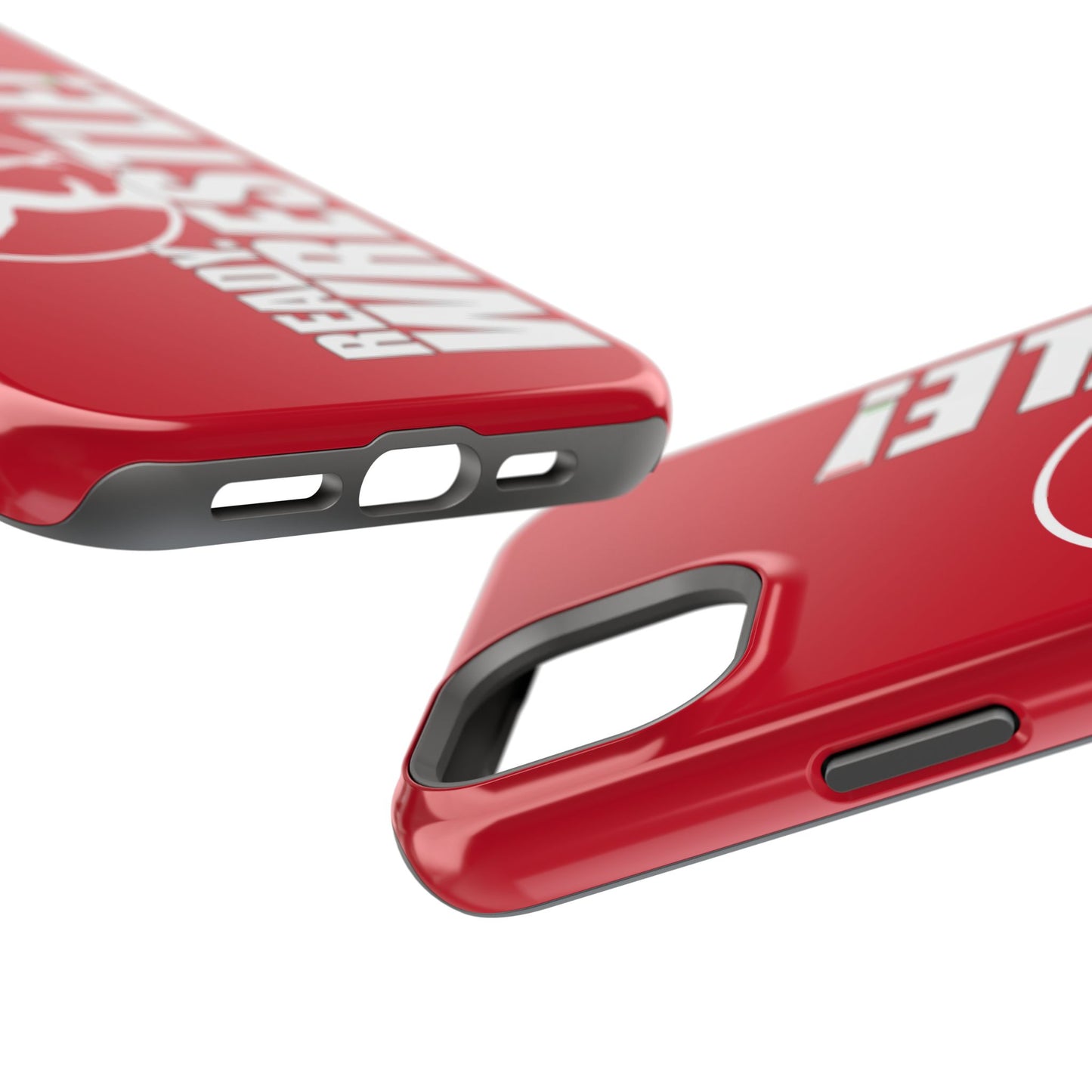 Ready. Wrestle! Red iPhone Magnetic Impact-Resistant Case