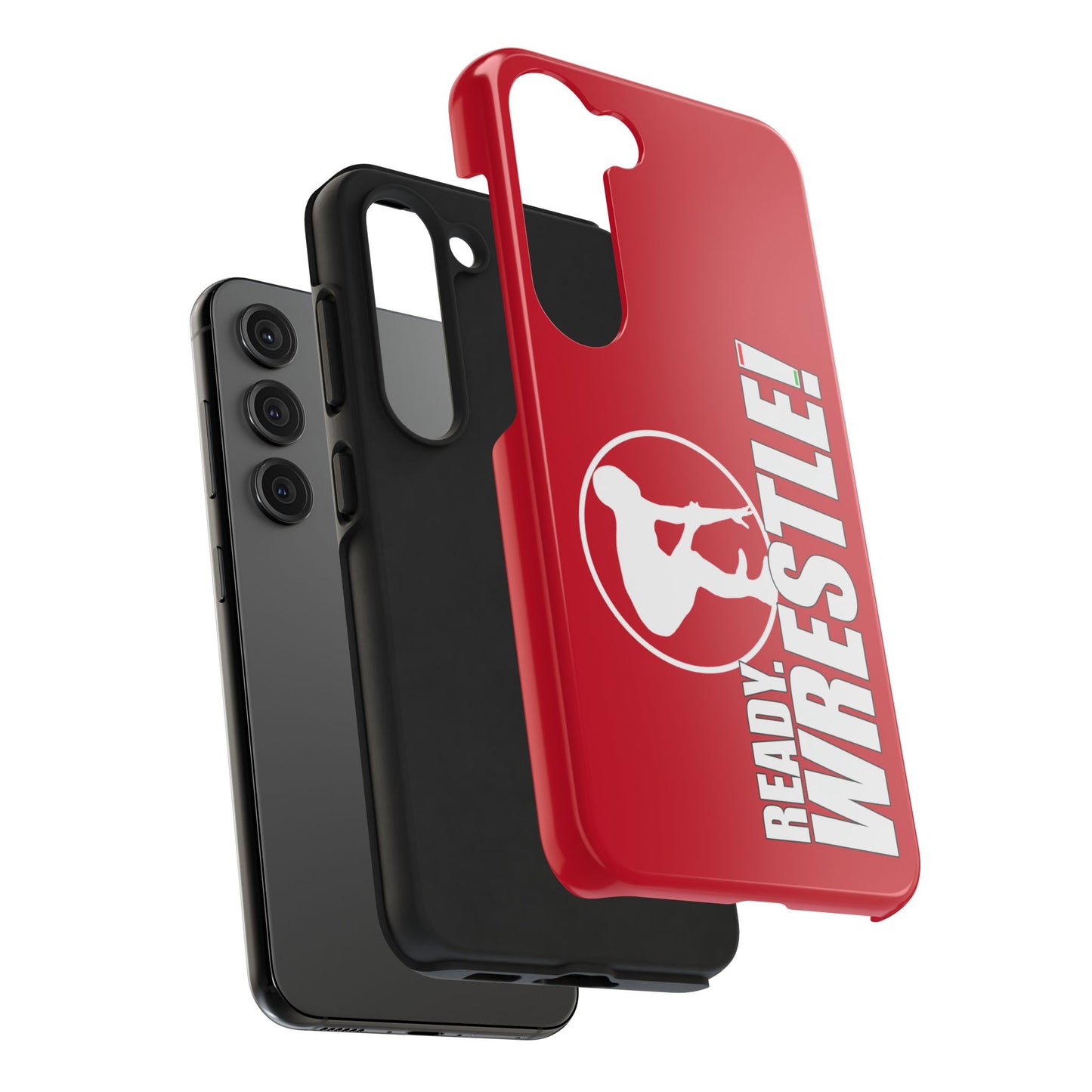 Ready. Wrestle! Red Galaxy Tough Phone Case