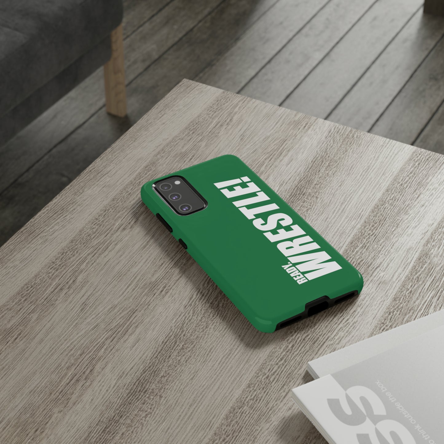 White/Green Tough Cases