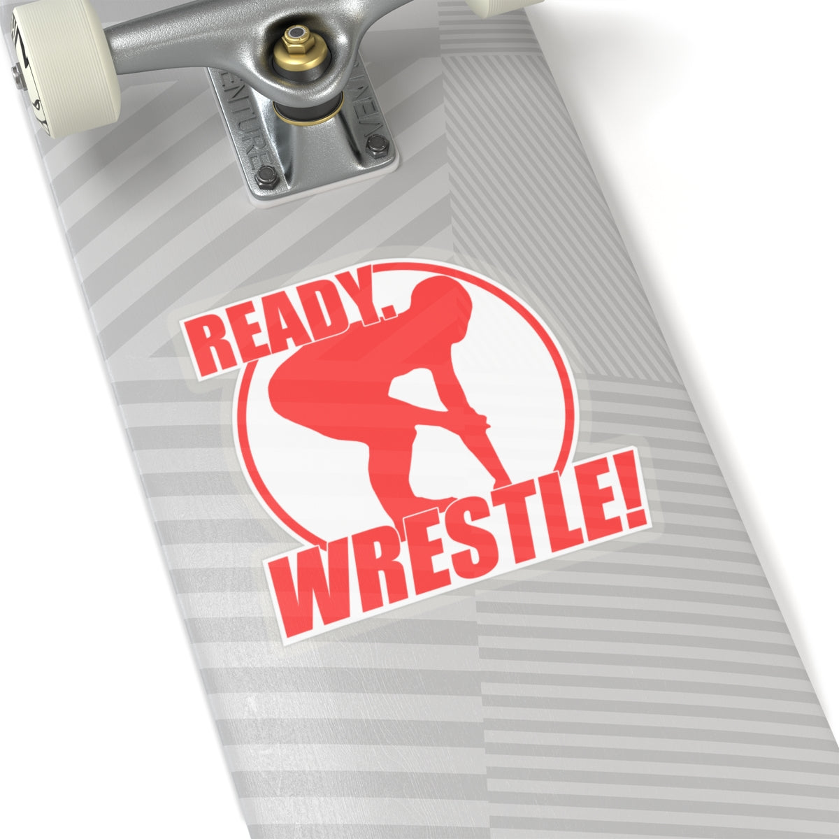 Ready Wrestle Logo Kiss-Cut Stickers