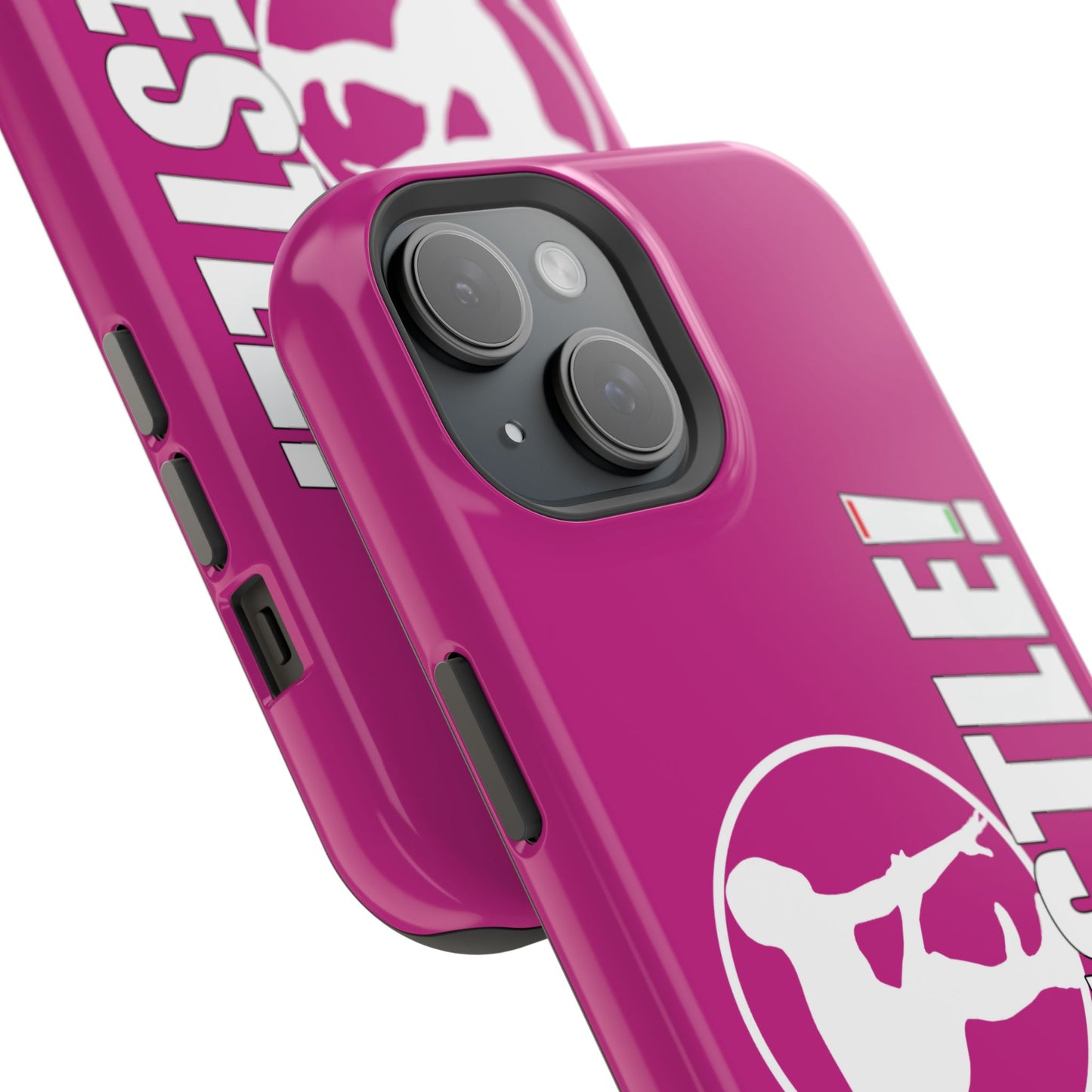 Ready. Wrestle! Pink iPhone Magnetic Impact-Resistant Case