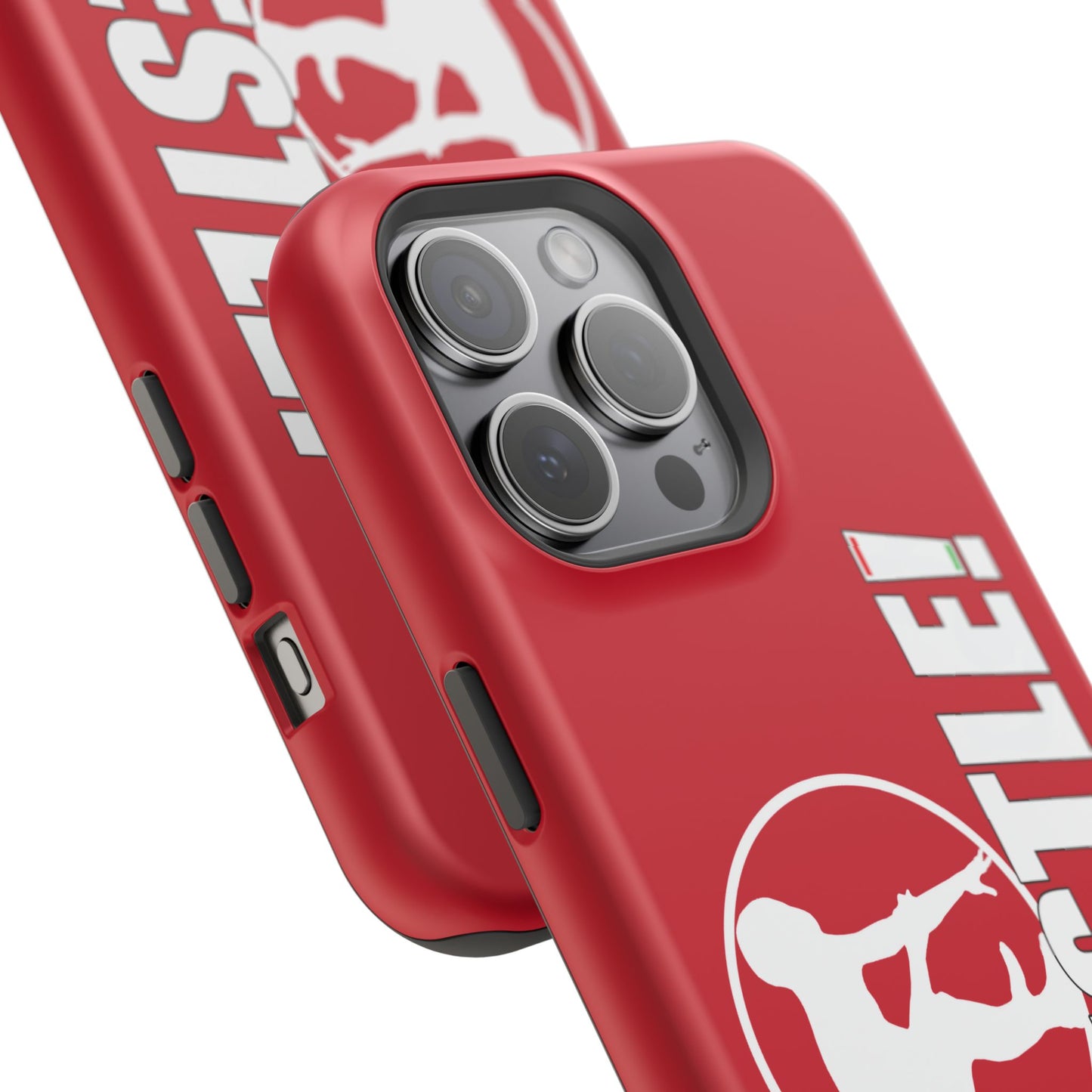 Ready. Wrestle! Red iPhone Magnetic Impact-Resistant Case
