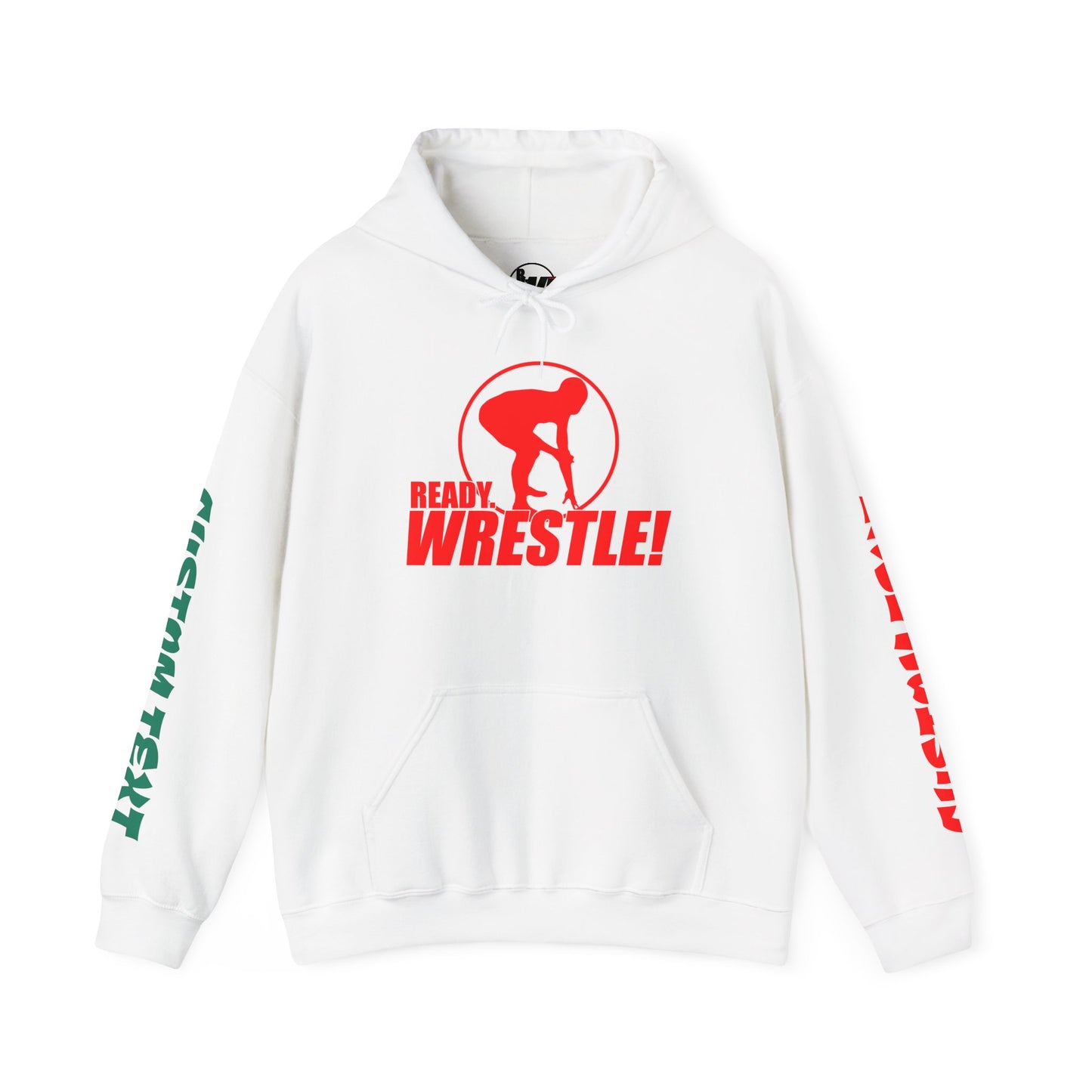Just Keep Wrestling Hoodie Personalizable