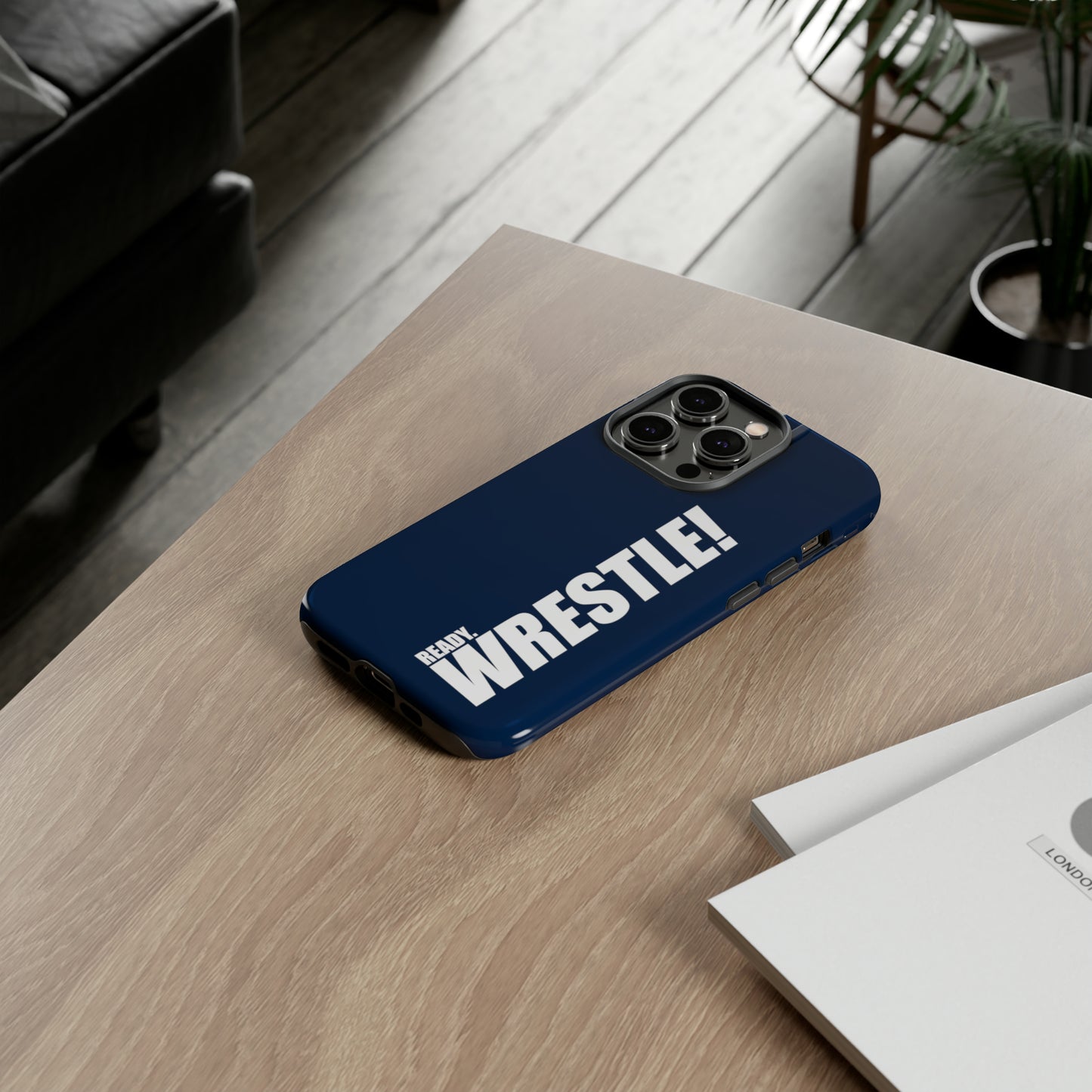 White/Navy Tough Cases