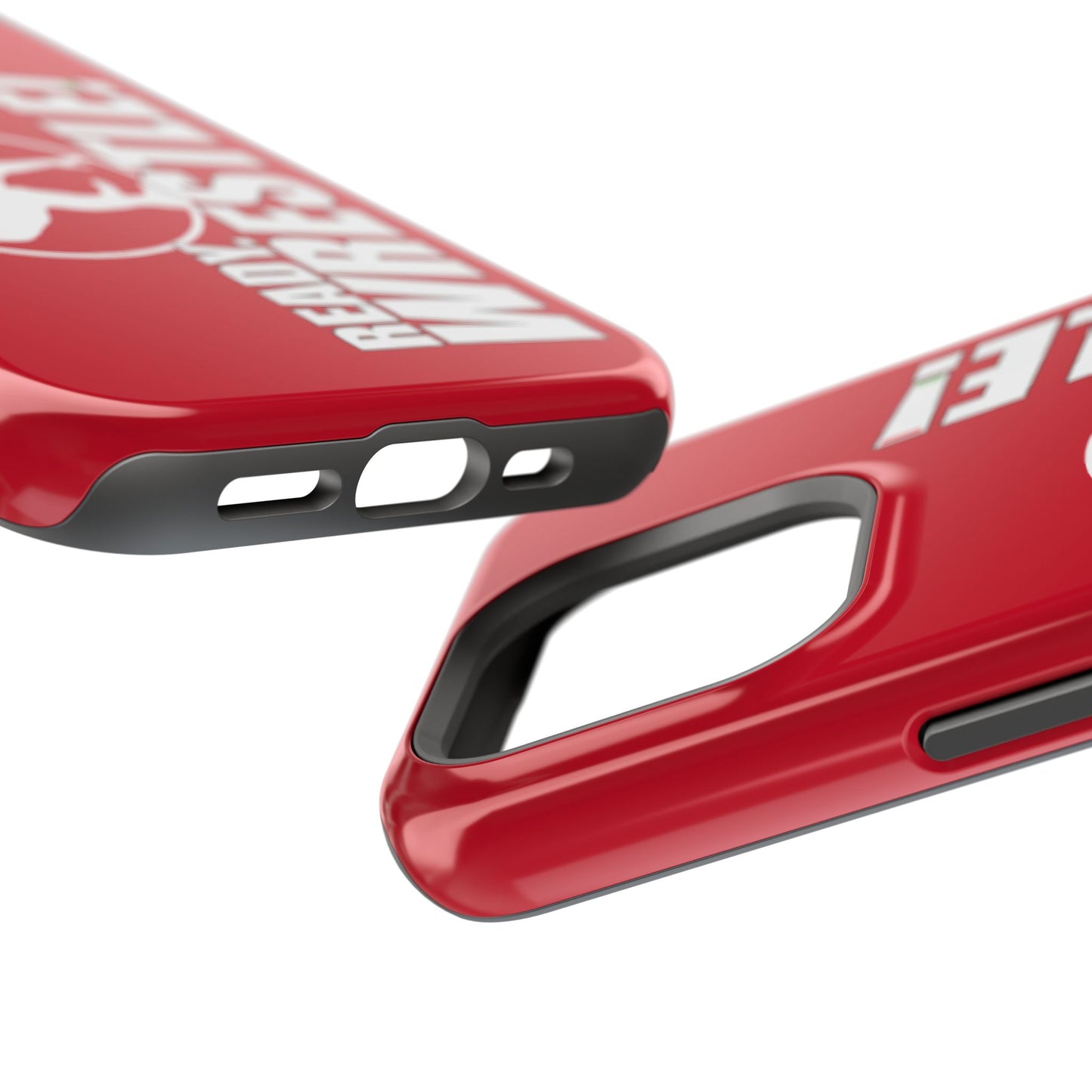 Ready. Wrestle! Red iPhone Magnetic Impact-Resistant Case