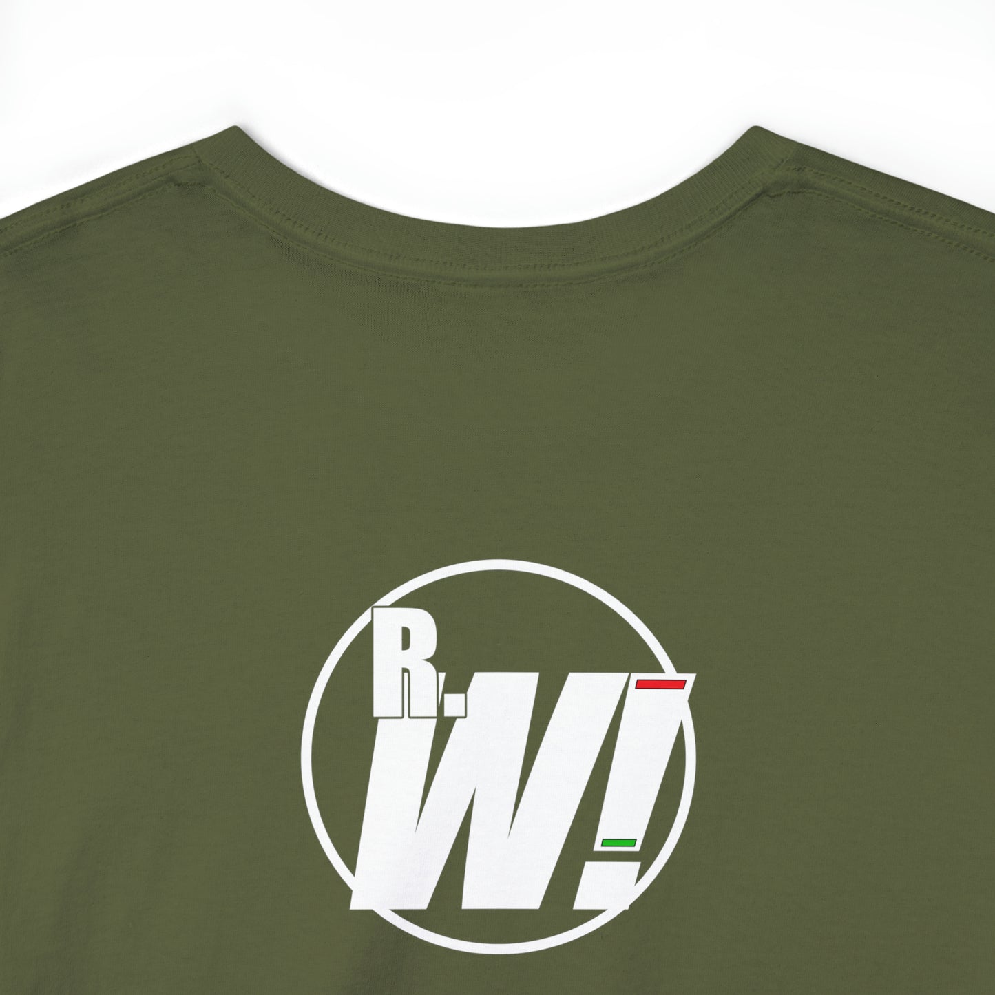 Wisconsin State Bound, Gold Logo, Unisex Heavy Cotton Tee