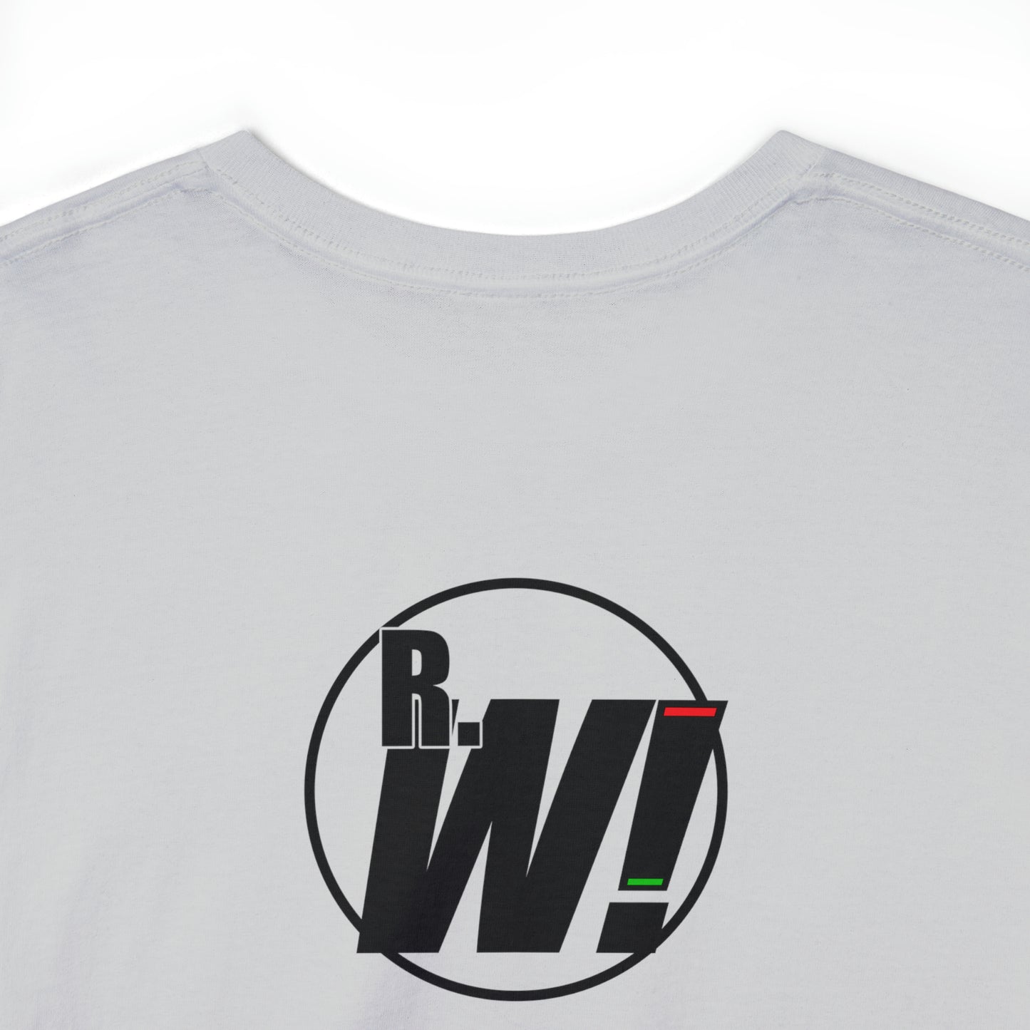 Ready. Wrestle! Black Logo w/Pink Silhouettes, Unisex Heavy Cotton Tee