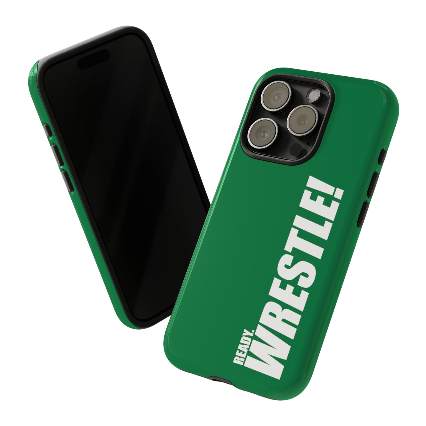 White/Green Tough Cases