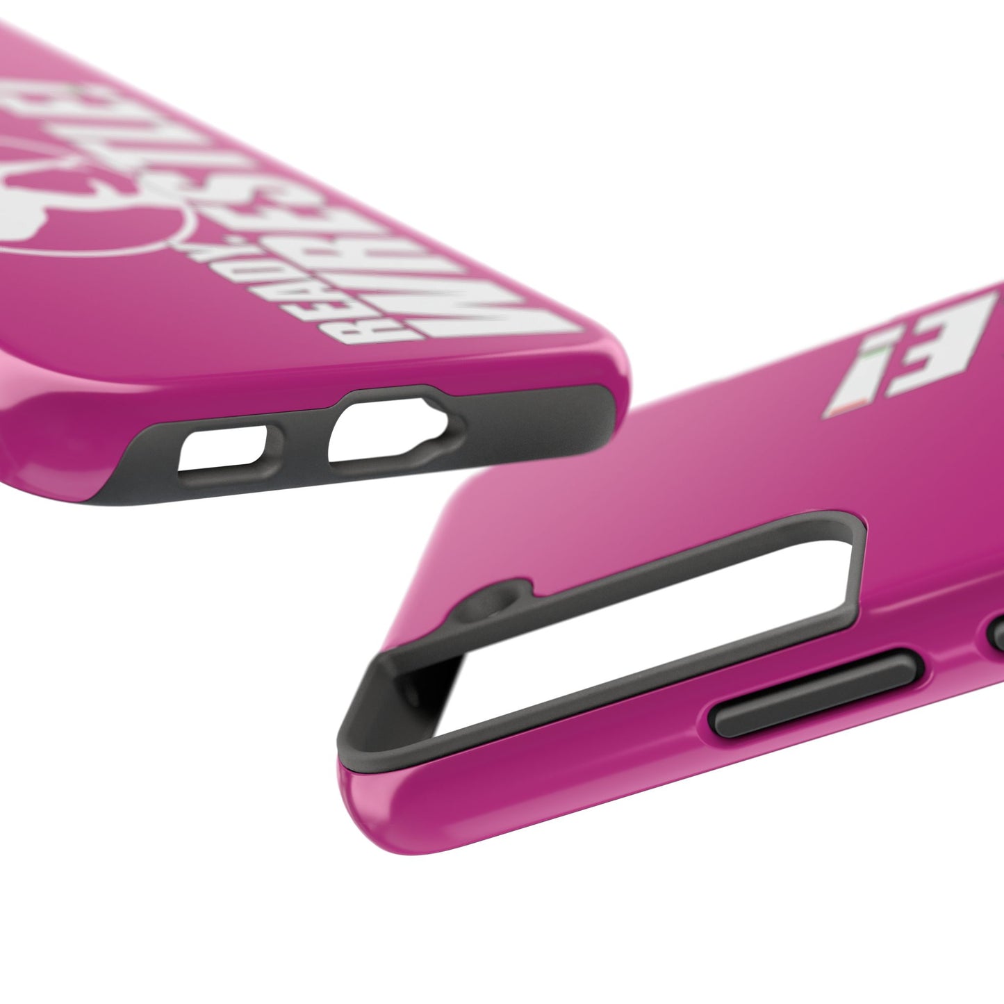 Ready. Wrestle! Pink Galaxy Tough Phone Case
