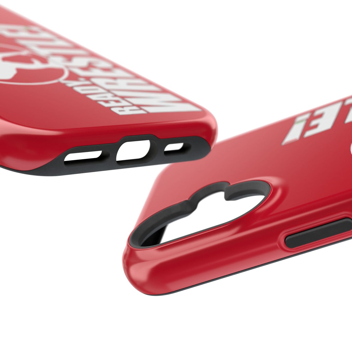 Ready. Wrestle! Red iPhone Magnetic Impact-Resistant Case