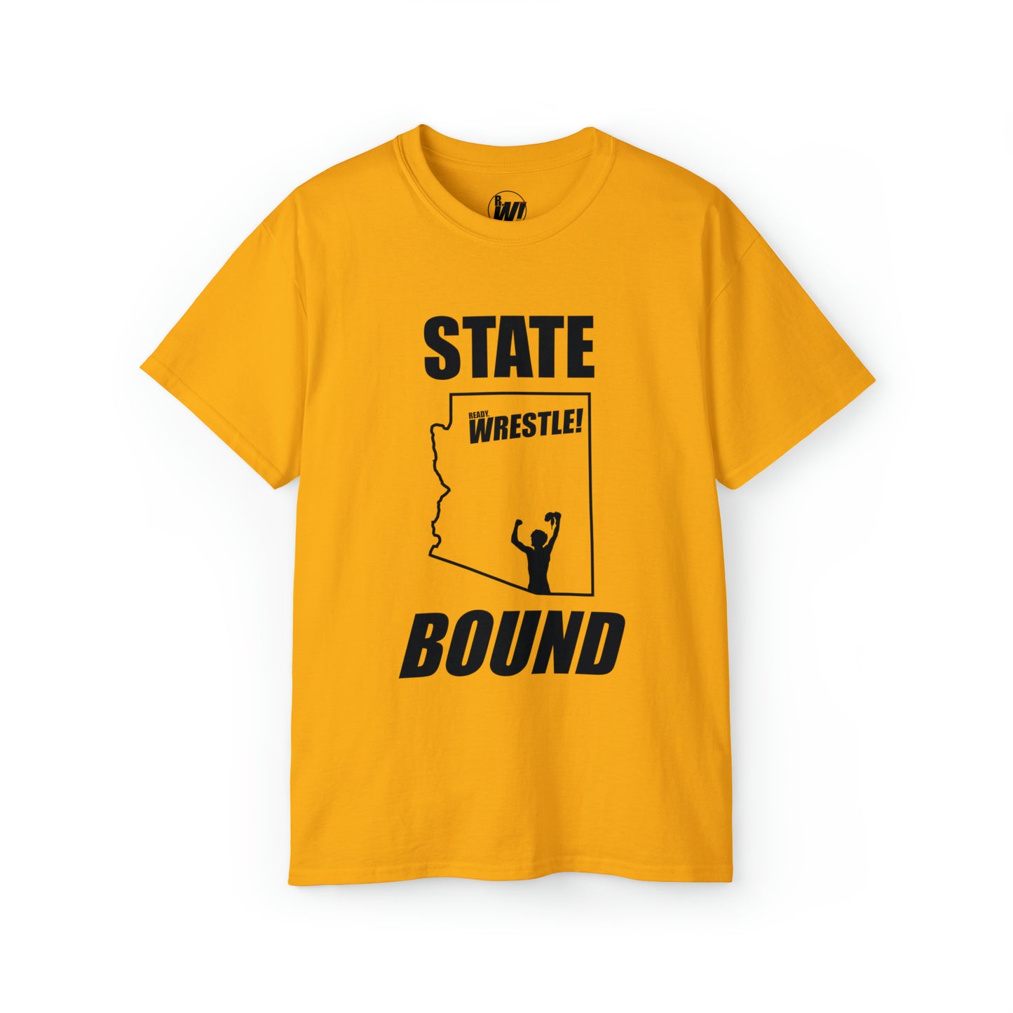 Arizona State Bound, Unisex Ultra Cotton Tee, Black Logo