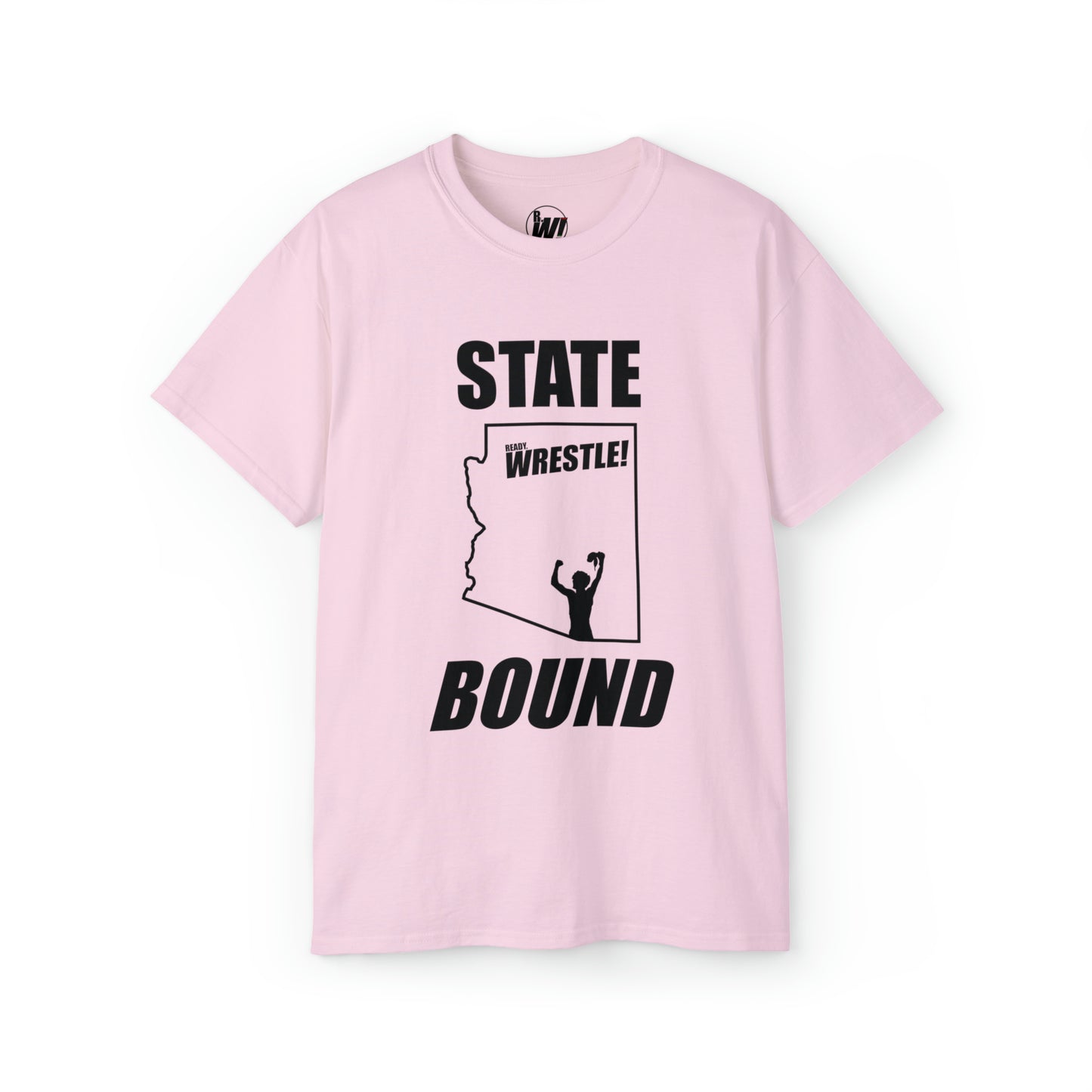 Arizona State Bound, Unisex Ultra Cotton Tee, Black Logo