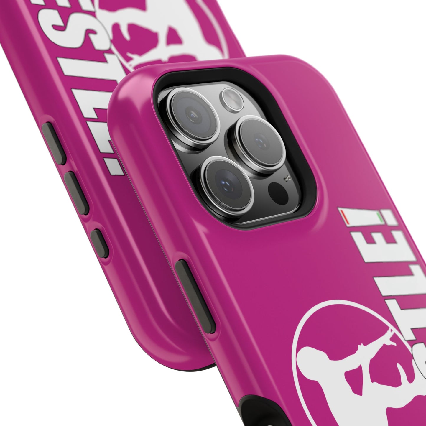 Ready. Wrestle! Pink iPhone Magnetic Impact-Resistant Case