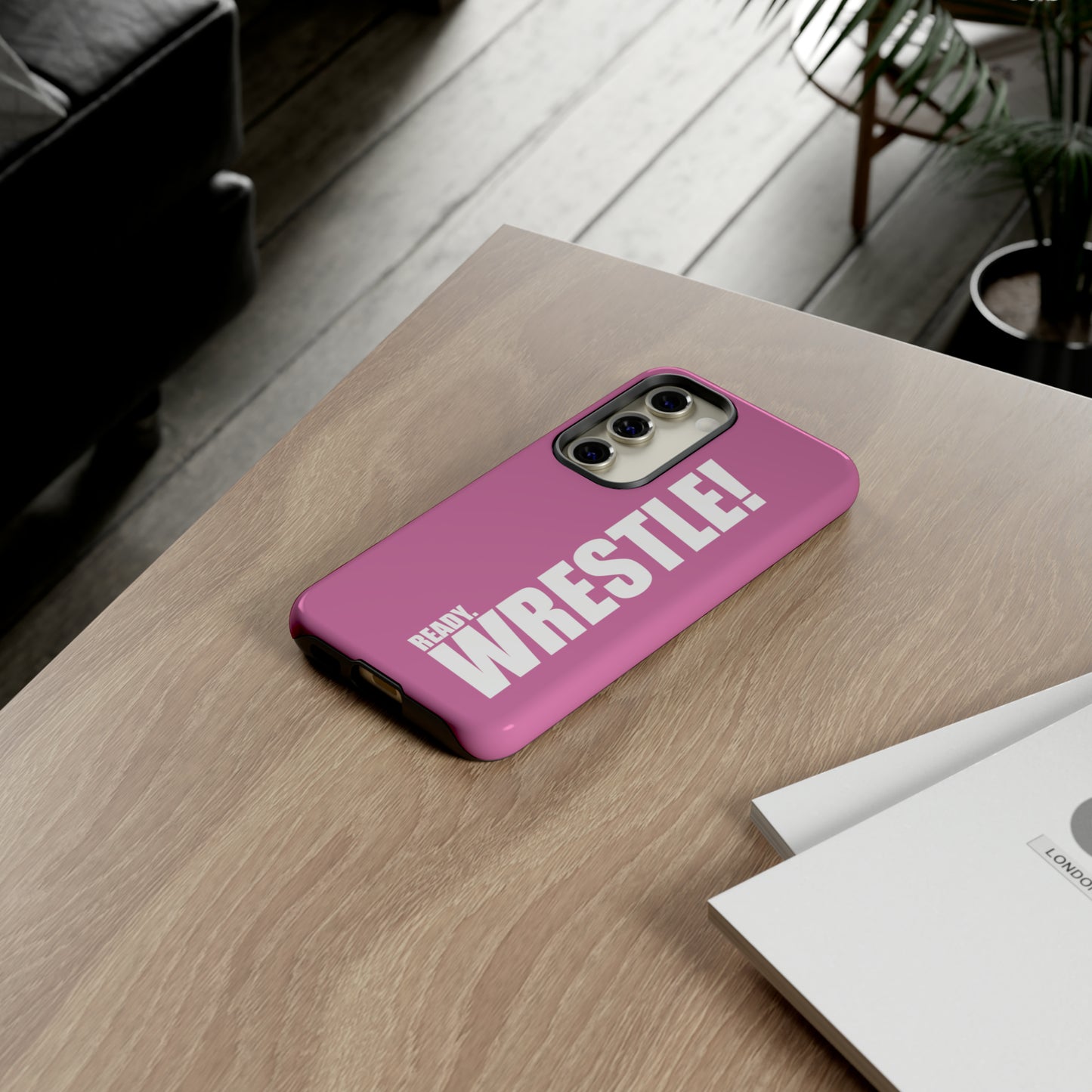 White/Pink Tough Cases